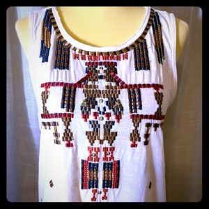 **LIKE NEW** Lucky Brand Tribal Top